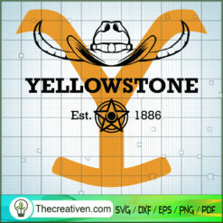 Yellowstone SVG, Yellowstone SVG, American Cowboy SVG