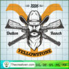 1886 Dutton Ranch Yellowstone SVG Cut File for Cricut & Silhouette 2 7 copy 18