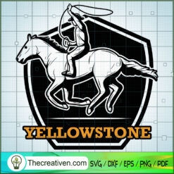 Yellowstone Logo SVG, Yellowstone SVG, American Cowboy SVG
