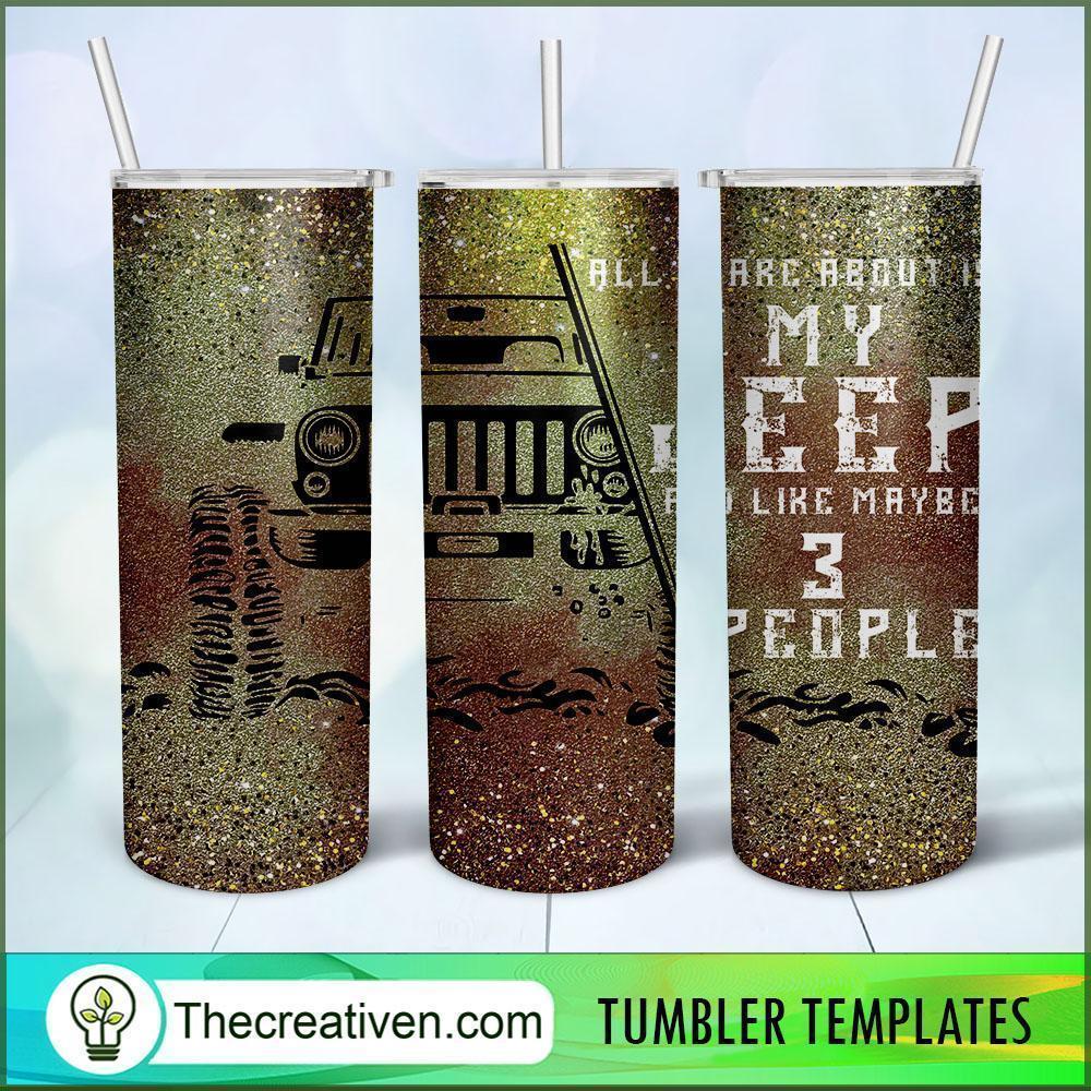 20oz Skinny Tumbler My Jeep Go Tumbler Wrap Download 1 20oz Skinny Tumbler My Jeep Go Tumbler Wrap Download