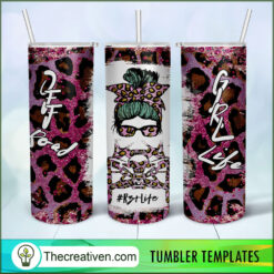 20oz Skinny Tumbler Rzr GirlLi Tumbler Wrap Download
