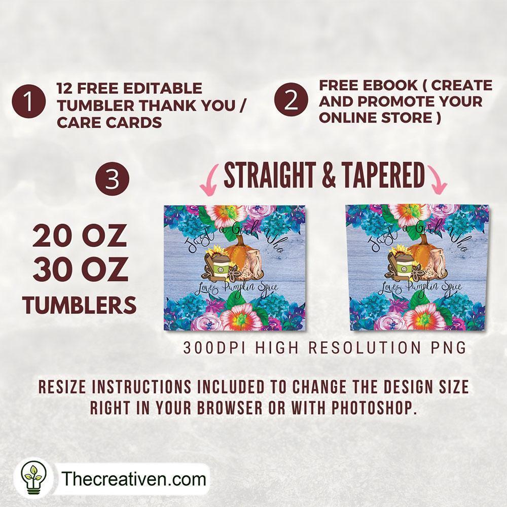 20oz Skinny Tumbler Loves Pump Tumbler Wrap Download 2 20oz Skinny Tumbler Loves Pump Tumbler Wrap Download - Image 2