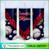 20oz V Split Baseball Mom Tumbler Tumbler Wrap – Digital Download
