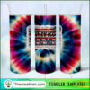 American Mama Red White Blue Tie Dye Tumbler Wrap – Digital Download 5 34 copy 6