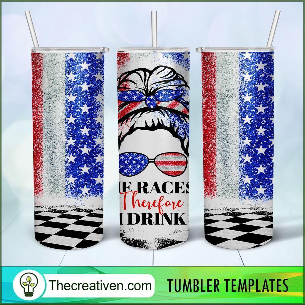 He Races Therefore I Drink Tumbler Tumbler Wrap – Digital Download 1 He Races Therefore I Drink Tumbler Tumbler Wrap – Digital Download