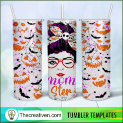 Skinny Tumbler Design Hallowee Tumbler Wrap Download