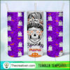 Spooky Mama Skull 20oz Skinny Tumbler Tumbler Wrap – Digital Download 4 10 copy 14
