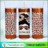 Football Mom 20oz Skinny Tumbler Tumbler Wrap – Digital Download