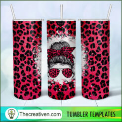 Mom Tumbler Wrap Messy Bun Pin Tumbler Wrap Download