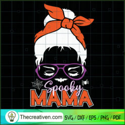 Spooky Mama SVG Cut File for Cricut & Silhouette Design 32501