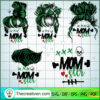 Momster Bundle SVG, Halloween Bundle SVG, Messy Bun SVG 2 momster bundle png