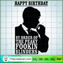 Happy Birthday By Oder Of Th SVG Cut File for Cricut