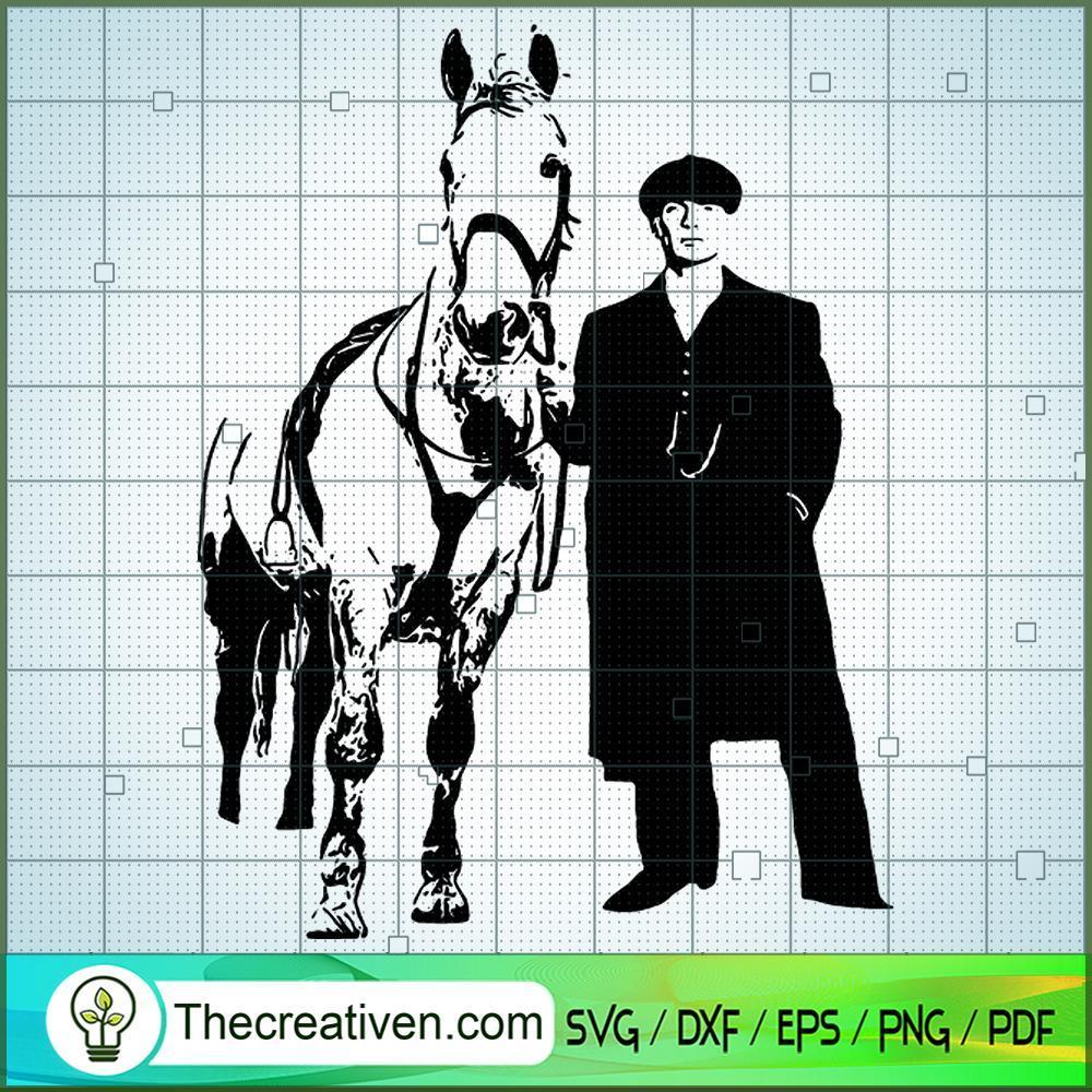 Thomas Shelby And White Horse SVG, Peaky Blinders SVG, Gangster SVG 1 Thomas Shelby And White Horse SVG, Peaky Blinders SVG, Gangster SVG