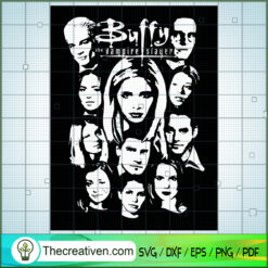 Buffy The Vampire Slayer Poster SVG Cut File for Cricut & Silhouette