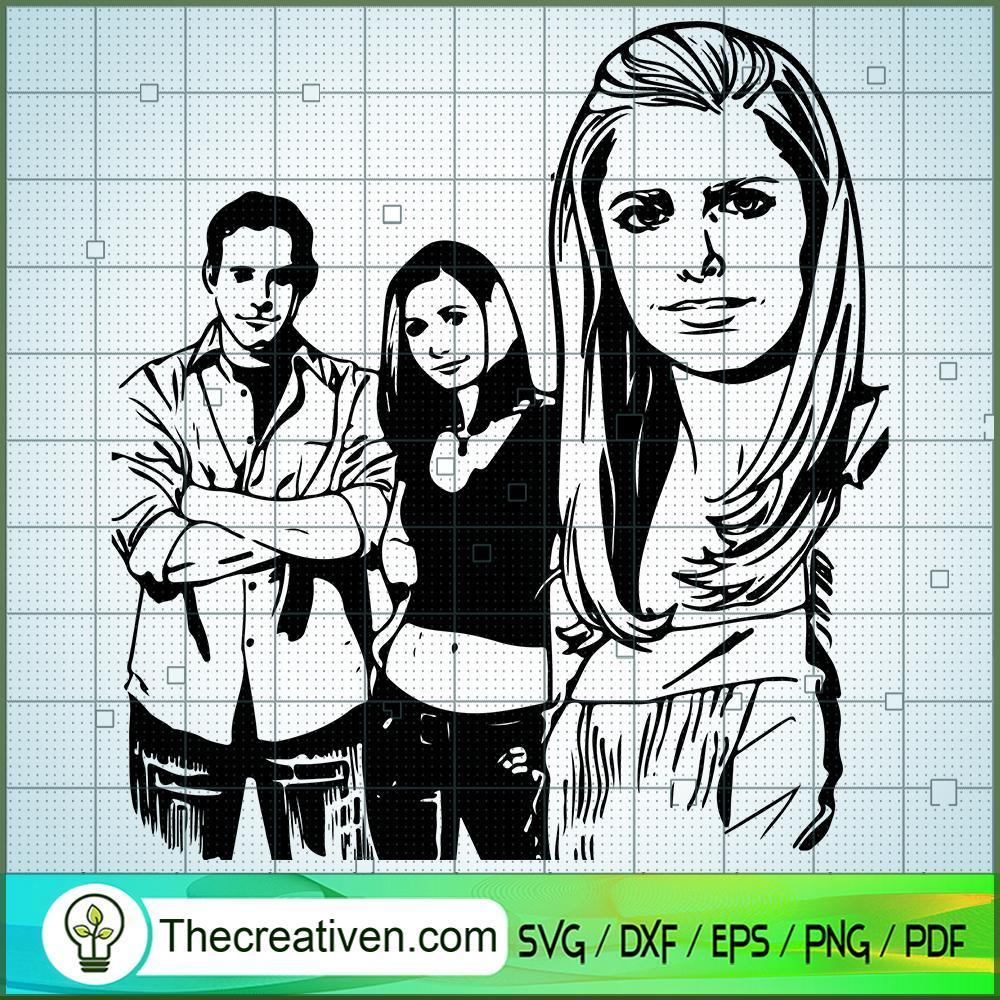 Buffy Friend SVG, Buffy The Vampire Slayer SVG, Horror Film SVG 1 Buffy Friend SVG, Buffy The Vampire Slayer SVG, Horror Film SVG