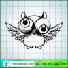 Owl Vol 4 SVG Free, Owl SVG Free,Free SVG For Cricut Silhouette 3 21 copy 9