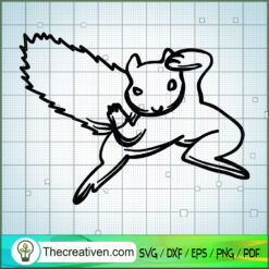 Squirrel Vol 2 Free SVG Cut File for Cricut & Silhouette