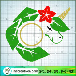 Green Head Unicorn Free SVG Cut File for Cricut & Silhouette