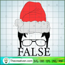 False Christmas SVG, Christmas SVG, The Office TV Show SVG