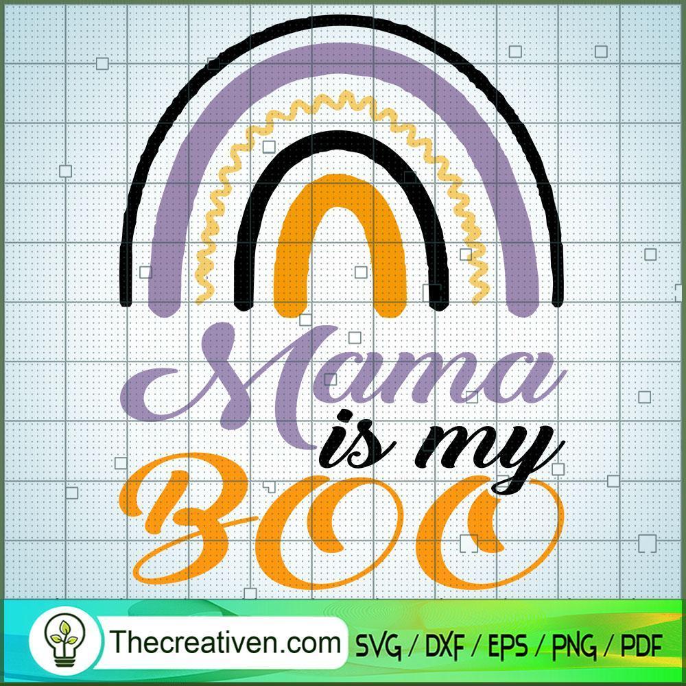 Mama is My Boo SVG Cut File for Cricut & Silhouette 1 Mama is My Boo SVG Cut File for Cricut & Silhouette