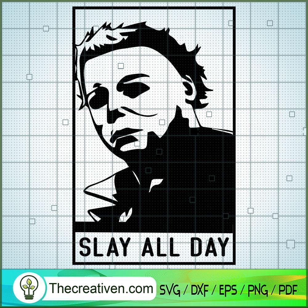 Slay All Day SVG Cut File for Cricut & Silhouette Design 32091 1 Slay All Day SVG Cut File for Cricut & Silhouette Design 32091