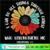 I Can Do All Things Through Christ Who SVG Cut File fo Design 31945