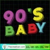 90's Baby SVG Cut File for Cricut & Silhouette 3 Unlimab 210707 NT 04 copy 1