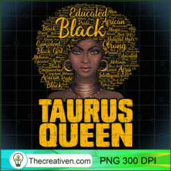 Taurus Queen Black Woman Afro  PNG Clipart Download