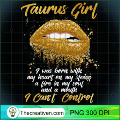 Im a Taurus Girl PNG Clipart – Transparent Download Design 31639