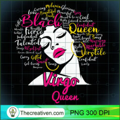 Virgo Queen Funny Black Women Girl PNG Clipart – Transparent Download