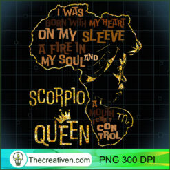 Womens Scorpio Queen Zodiac Costume Black  PNG Clipart Design 31483