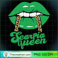 Womens Scorpio Queen Green Lip PNG Clipart Download
