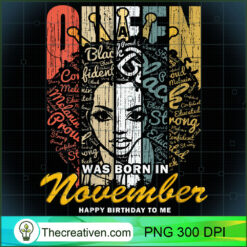 Womens November Queen Zodiac PNG Clipart – Transparent Download