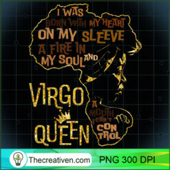 Womens Virgo Queen Birthday Zodiac Costume PNG Clipart Design 31367