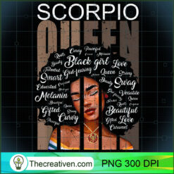 Scorpio Queen Black PNG Clipart – Transparent Download
