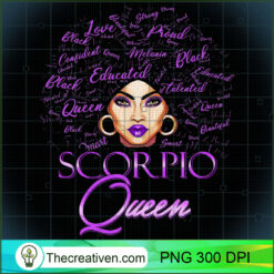 Scorpio Girl Womens Purple Afr PNG Clipart Download