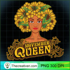 November Queen Afro Black Funn PNG Clipart Download