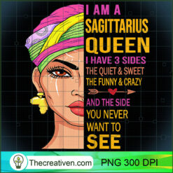 Womens Sagittarius Queen I Hav PNG Clipart Download Design 31246
