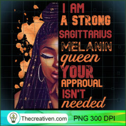 Womens I Am Strong Sagittarius PNG Clipart Download