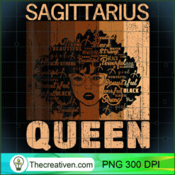 Sagittarius Queen Afro Black A PNG Clipart Download