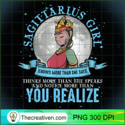 Sagittarius Girls Black Queen  PNG Clipart Download