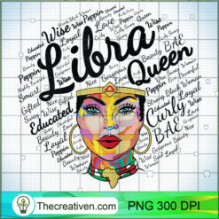 Libra Queen Shirt Melanin Libr PNG Clipart Download