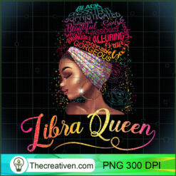 Libra Queen Afro Women Septemb PNG Clipart Download