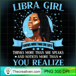 Libra Girl Black Queen Septemb PNG Clipart Download