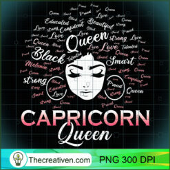 Black Women Capricorn Queen January PNG Clipart – Transparent Download