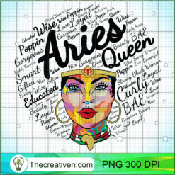 Aries Queen Shirt Aries Black Queen PNG Clipart – Transparent Download