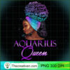 Purple Aquarius Queen African PNG Clipart Download 2 Purple Aquarius Queen African American January February T Shirt copy
