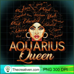 Black Women Afro Hair Art AQUARIUS Queen F PNG Clipart Design 29836