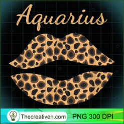 Aquarius Leopard Lips Queen Zo PNG Clipart Download