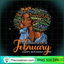 A Queen Was Born In February B PNG Clipart Download